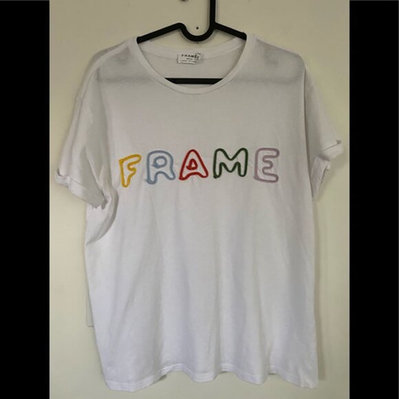 FRAME T-shirt oversize with Logo size XS - Picture 1 of 7